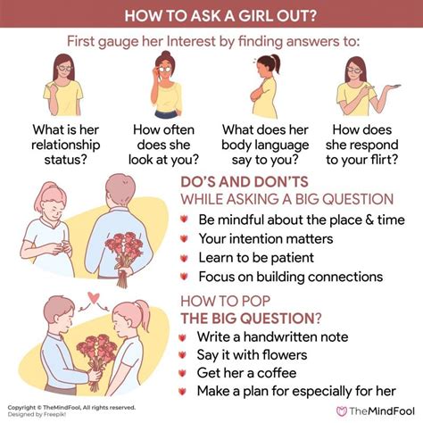 how to ask a girl out the ultimate guide with 50 tips themindfool
