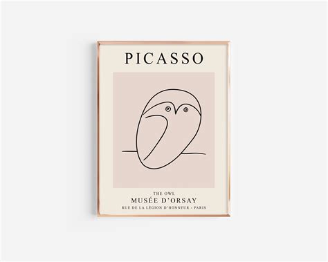 pablo picasso set   picasso print picasso gallery wall etsy