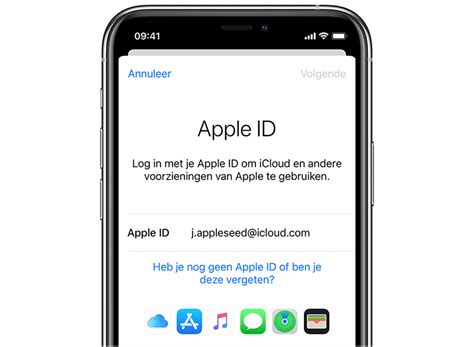 apple id officiele apple support