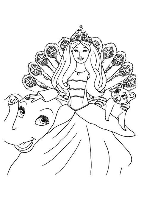 momjunction barbie coloring pages