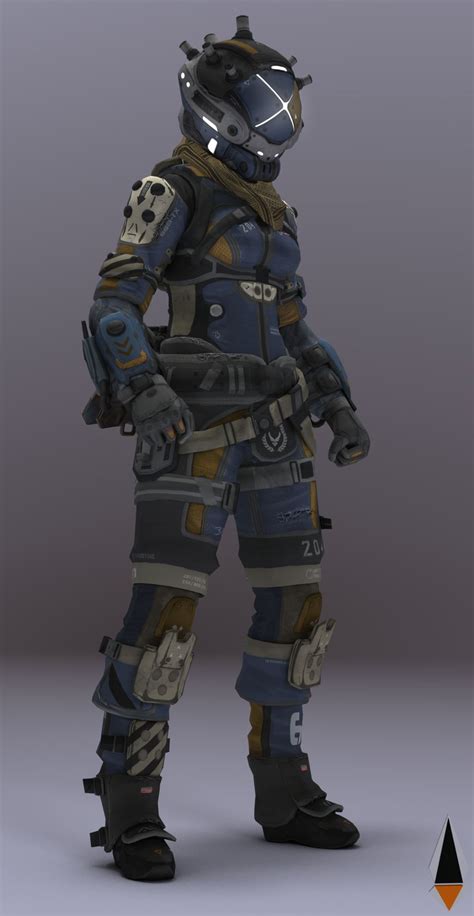 Female Pilot 2 [titanfall 2] By Iamfile On Deviantart Titanfall