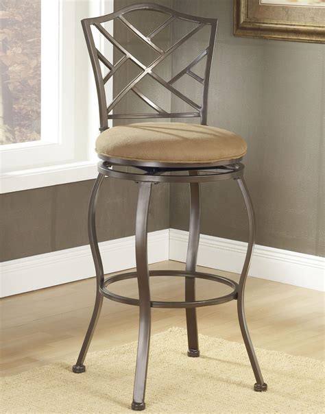 hillsdale stools   counter height hanover swivel stool