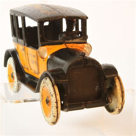 arcade cast iron taxi custom order sold antiquetoyscom antique toys  sale