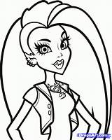 Monster High Coloring Pages Venus Draw Mcflytrap Step Adhd Drawing Clipart Template Cartoon Clipartmag Choose Board sketch template