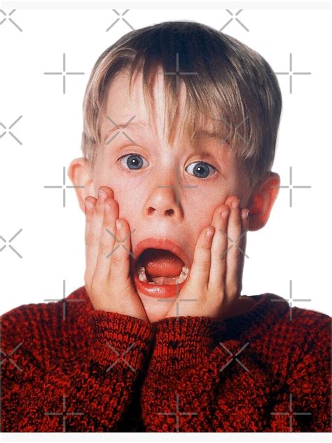 Kevin Mcallister Home Alone Scream Poster For Sale By Laynefable21