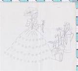 Crinoline Hand sketch template