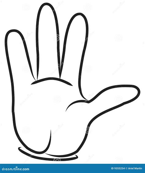 cartoon hand stock images image