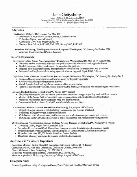 college student resume template elegant sample college student resume