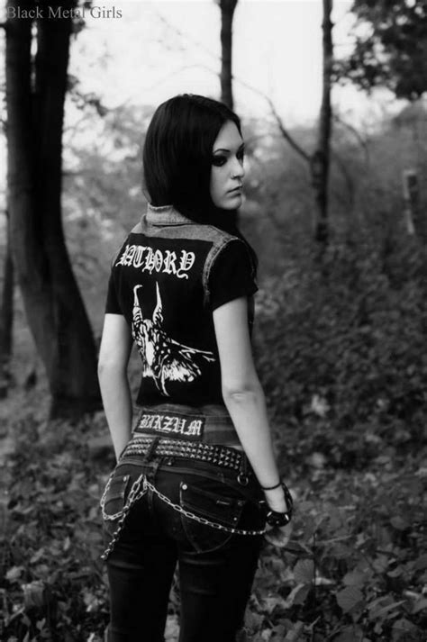Black Metal Style Black Metal Girl Metal Girl Black Metal Fashion