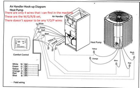heat pump condenser wiring