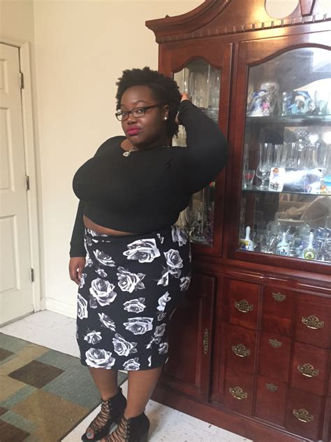 Big Beautiful Black Girls — Joycelyn 19 Louisiana Size 20 Top Citi