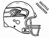 Coloring Pages Seahawks Nfl Football Helmet Printable Kids Seattle Helmets Boys Book Eagles Print Russell Wilson Color Super Jersey Bowl sketch template