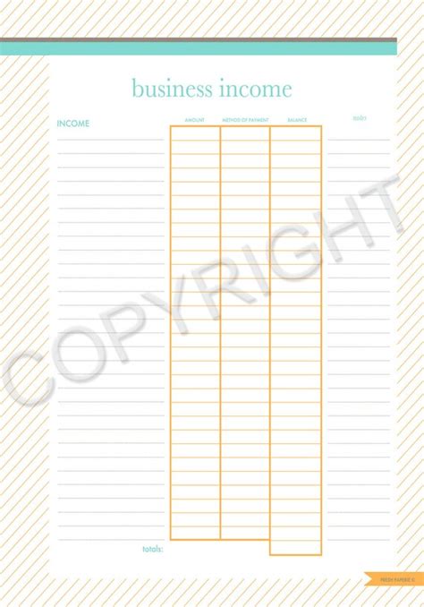 small business planner printables kit   freshpaperieplanners