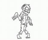 Coloring Zombie Printable Pages Zombies Zumbi Desenho Library Clipart Infantil sketch template