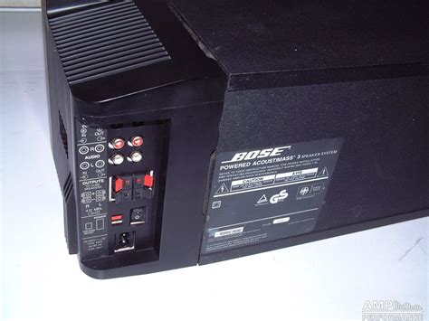 bose powered acoustimass  serie  amp performance