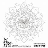 Coloring Shema Mandala Template sketch template