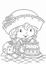 Shortcake Strawberry Coloring Characters Pages Getcolorings sketch template