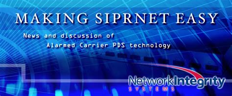making siprnet easy interceptor alarmed carrier pds