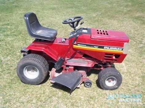 murray riding lawn mower advanced sales consignment auction   bid