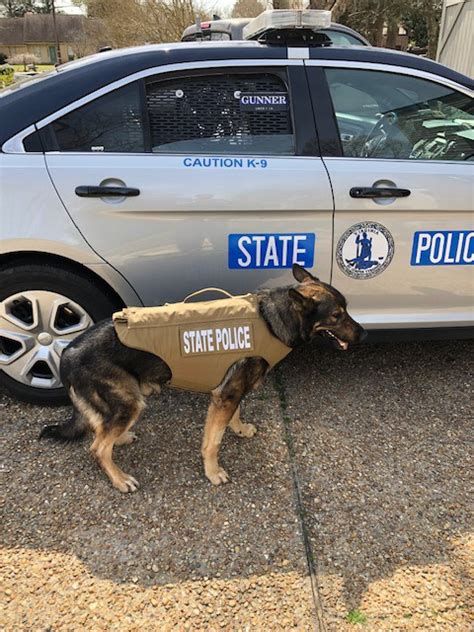 Virginia State Police K9 Receives Donated Body Armor