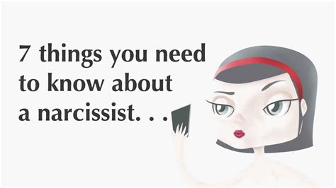 7 things you need to know about a narcissist