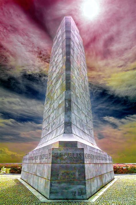 wright brothers memorial   photograph  greg reed fine art