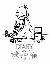 Wimpy Diary Kid Coloring Pages Freecoloringpages Via sketch template