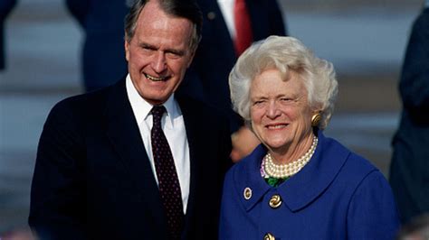 george h w bush and wife barbara recovering