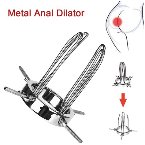 Dilatador Anal De Metal Para Adultos Y Mujeres Extensor De Vagina