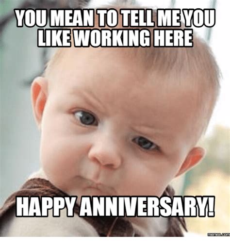 happy 2nd work anniversary meme 23 work anniversary memes funny