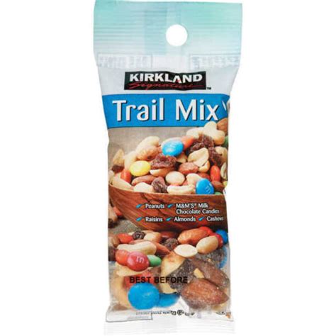 kirkland signature trail mix snack packs  oz  ct bags  sale