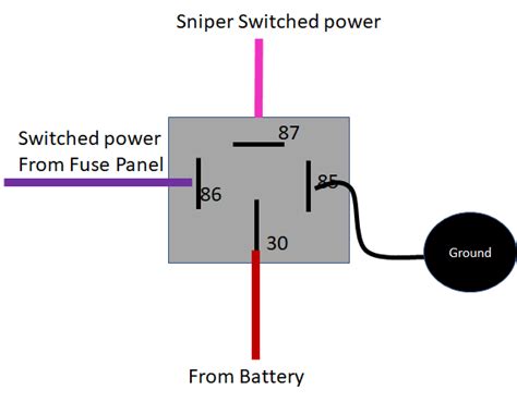 wiring relay  switched power nastyzcom