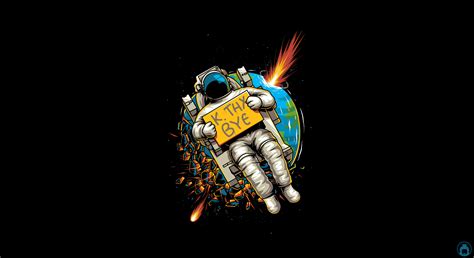 astronaut okae bye  hd artist  wallpapers images backgrounds   pictures