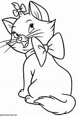 Coloring Aristocats Pages Disney Popular sketch template