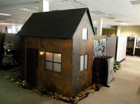 My Team Turned My Cubicle Into Cabin In The Woods Imgur