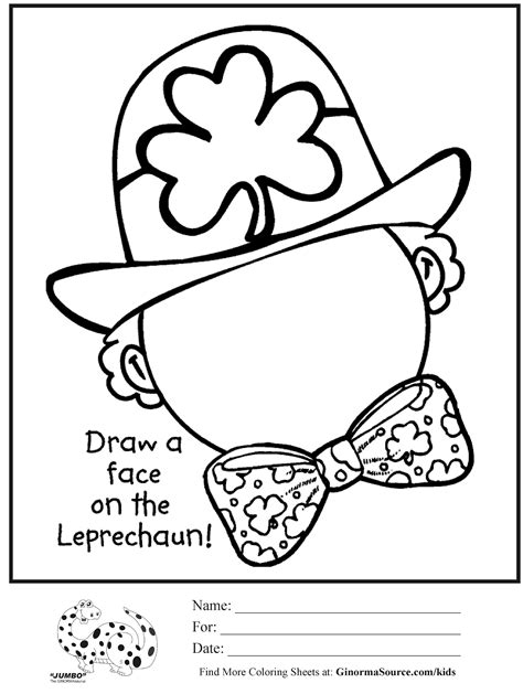 printable st patrick day coloring pages  printable