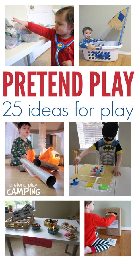 easy pretend play ideas  time  flash cards