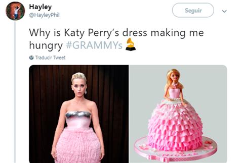 katy perry y su reacción a los memes de su vestido en los grammy foto 6