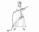 Zhen Ji Weapon Coloring Pages sketch template