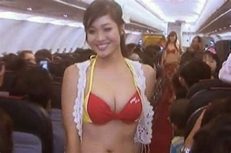 Saucy Pictures Of Air Stewardesses Misbehaving In Flight