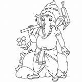 Ganesha Bal Work Xcolorings sketch template