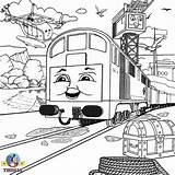 Thomas Coloring Diesel Pages Printable Friends Kids Halloween Train Tank Boco Engine Sheets Online Toys Games Dockyard Spooky Template Henry sketch template
