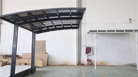 polycarbonate roof aluminum frame cantilever carportgaragecar parking shed buy aluminium