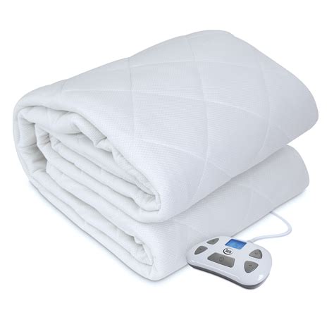 tempacool cool touch  season electric heated mattress pad fits  mattress pre warm