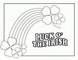 Coloring Irish Pages St Luck Printable Patrick Kids Rainbow Print Color Activity Sheets Printables Celtic Sheknows Patricks Shamrock Kid Books sketch template