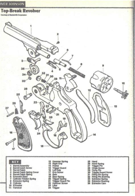 schematic hr top break revolver diagram diagramwirings