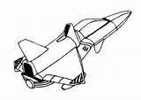 Colorare Espacial Vaisseau Spaziale Spatial Navicella Disegno Coloriage Ruimteschip Raumschiff Shuttle Rocket Malvorlage Kolorowanki Kosmiczne Statki Dla Ausmalbild sketch template