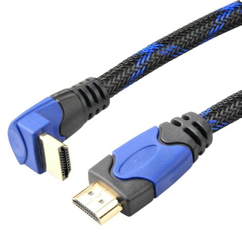 degree hdmi cable double color  nylon net pvc flat optional china hdmi cable