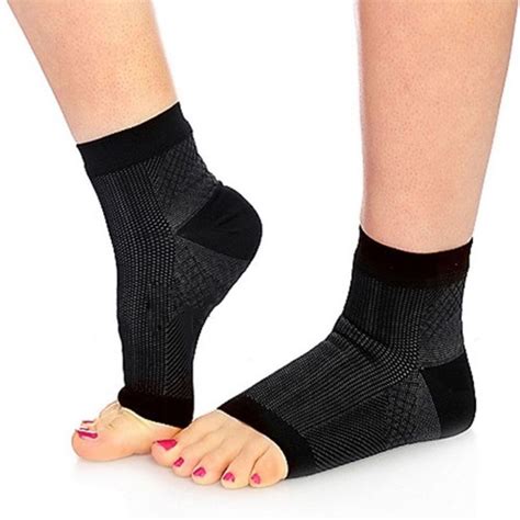 fashion unisex  pair compression warm open toe nylon tight casual