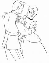 Cinderella Coloring Kids Disney Pages sketch template